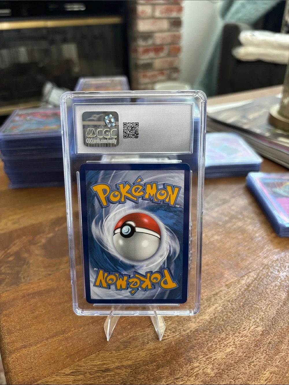 CGC 10 Hisuian Typhlosion V Holo Pokemon (2022) Astral Radiance 053/189